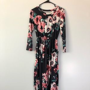 Maxi floral dress
